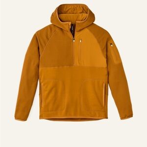 NWT Filson x Tenthousand half zip hoodie orange size Large